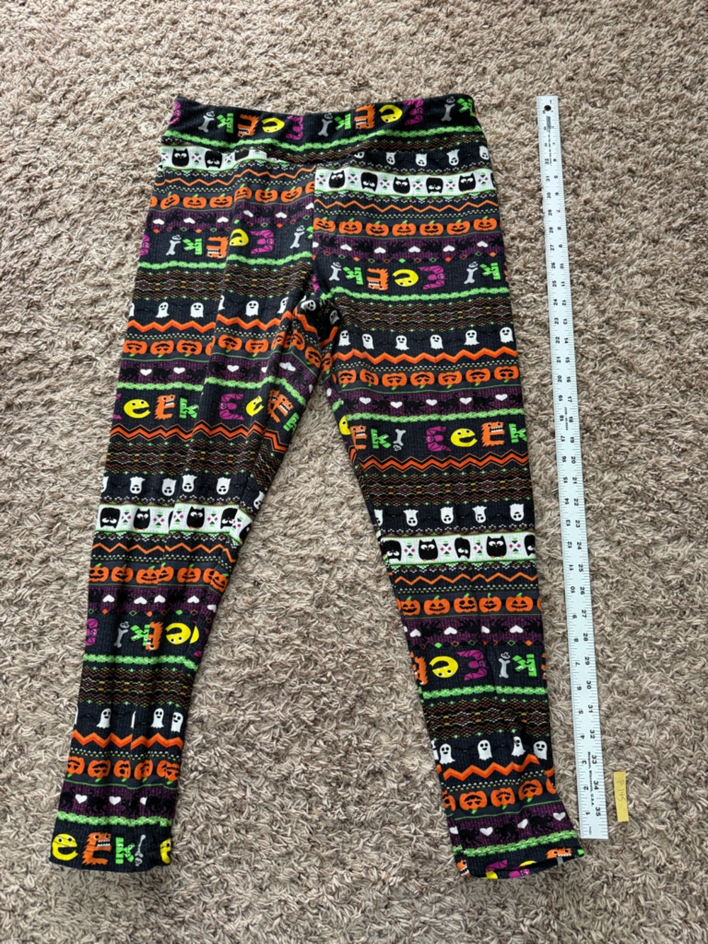 Faded Glory Halloween leggings XL